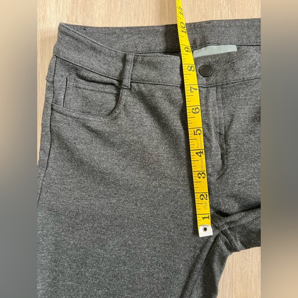 Athleta Avenue Ponte Skinny Pants Pockets Dark Grey 6P - Picture 6 of 9